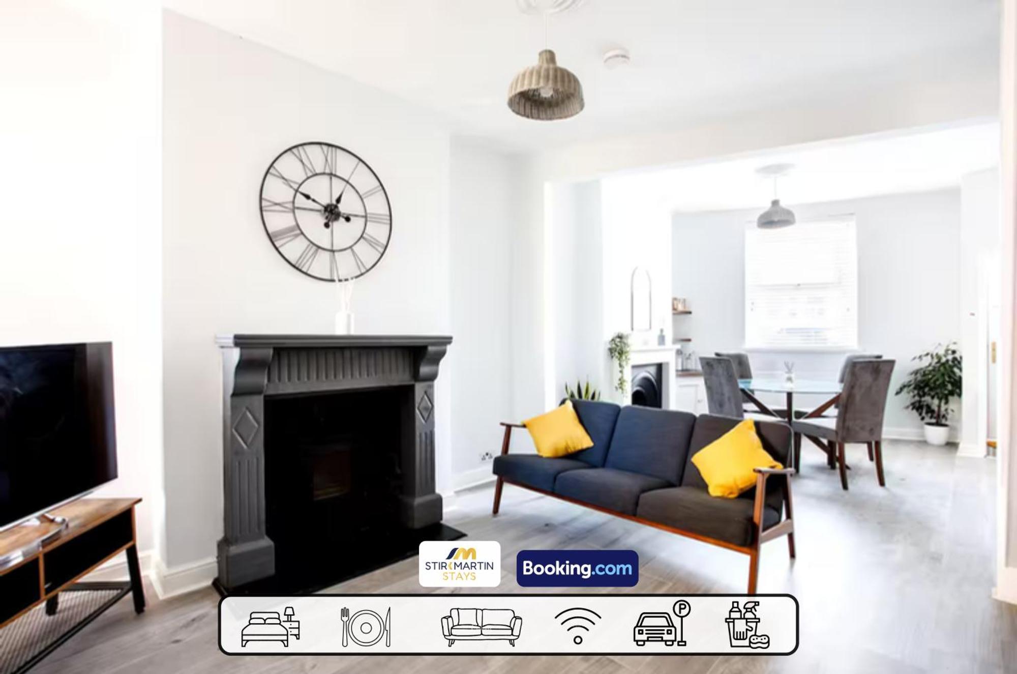 Comfy 3Bed House By Stirkmartin Stays Short Lets & Serviced Accommodation Cardiff With Free Parking & 8Mins To City Centre 외부 사진